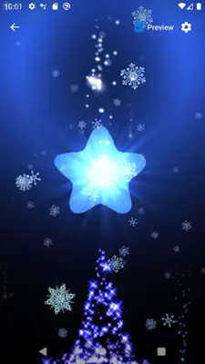 3D Xmas Tree lite android App screenshot 1