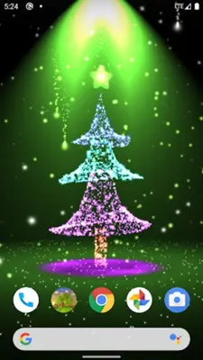 3D Xmas Tree lite android App screenshot 5